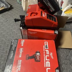 Milwaukee M18 1/2 Impact Wrench High Torque With 6ah Battery And Charger 