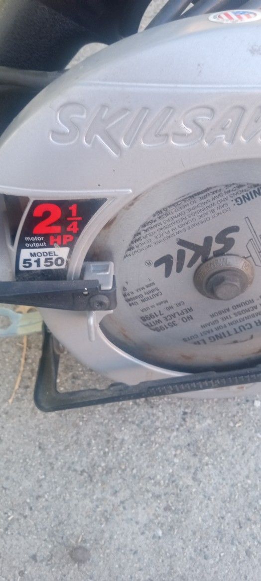Skillsaw 21/4 Model 5150 Excellent