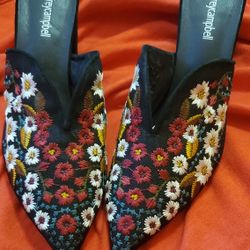 Jefferycampbell Embroidered Shoes