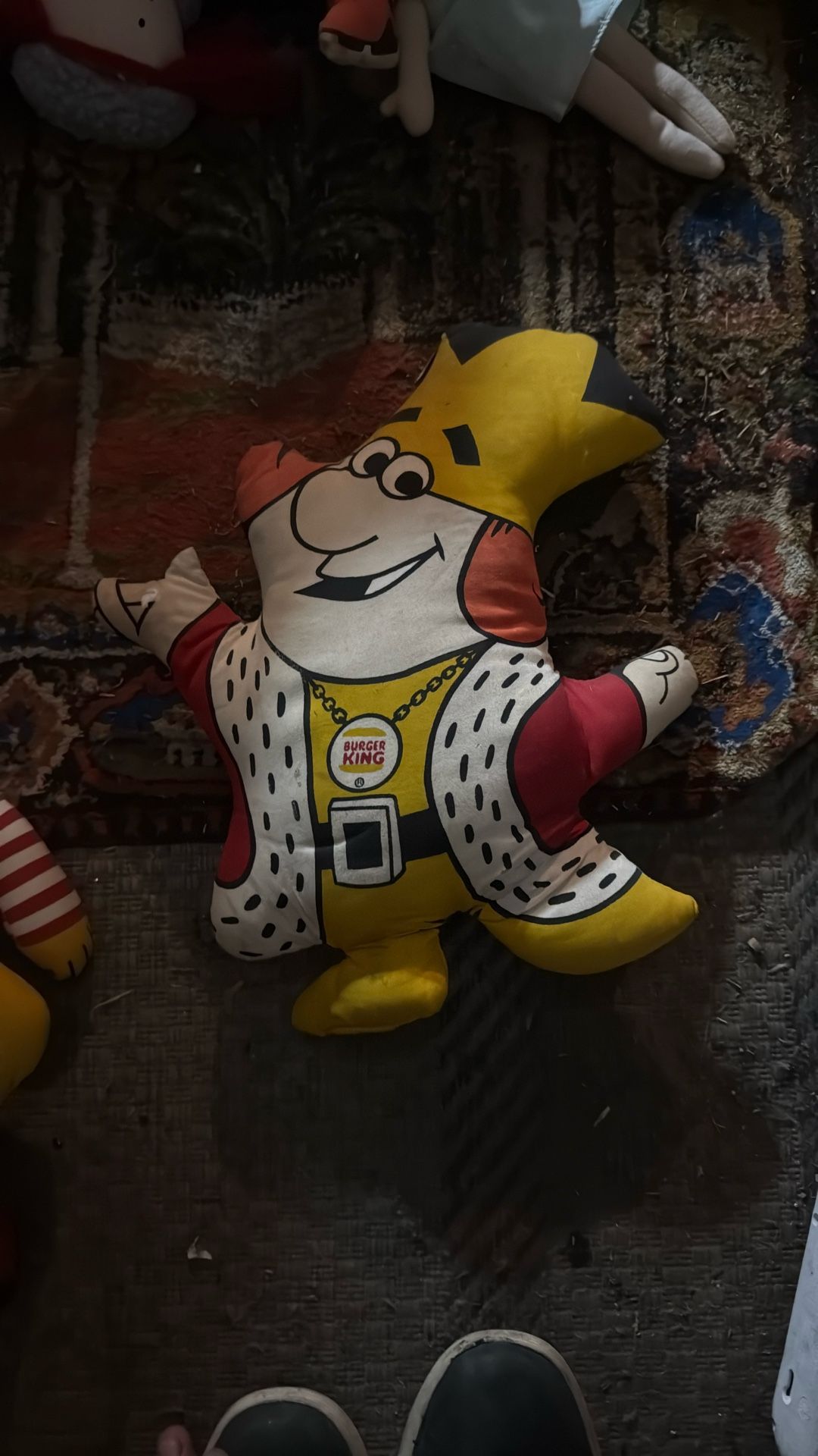 Burger King Vintage Stuffed Doll