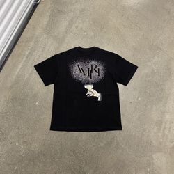 Amiri Crystal Champagne Tee 