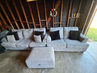 Couches w/ottoman
