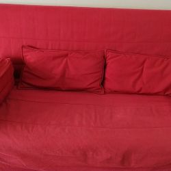 $200 futon with mattress,cover ,cusions excellent condition