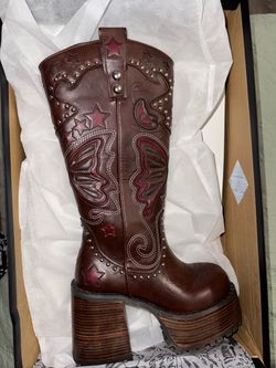 Dolls Kill Cowboy Boot