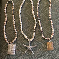 Beautiful Beaded Necklaces New Stainless Steel