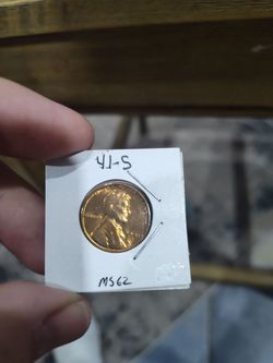 1941-S Lincoln Wheat Penny MS62