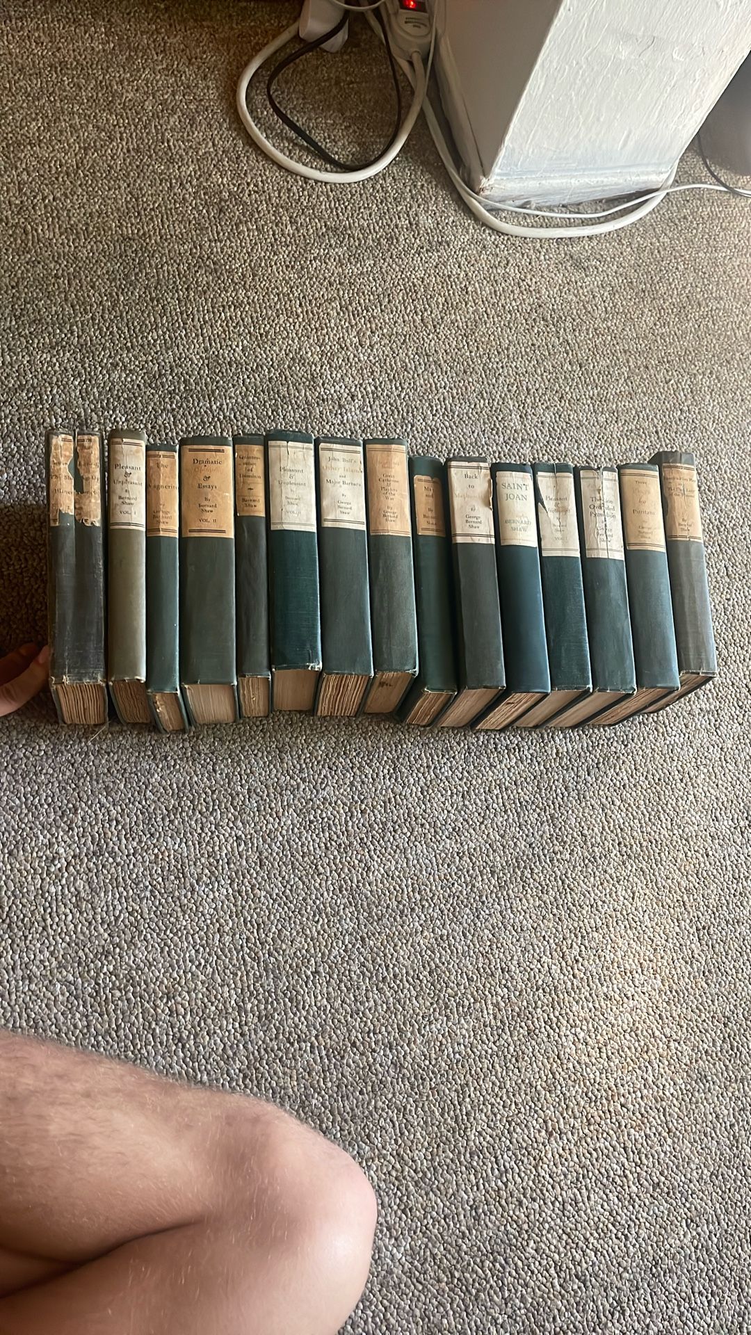 Vintage Bernard Shaw Books 