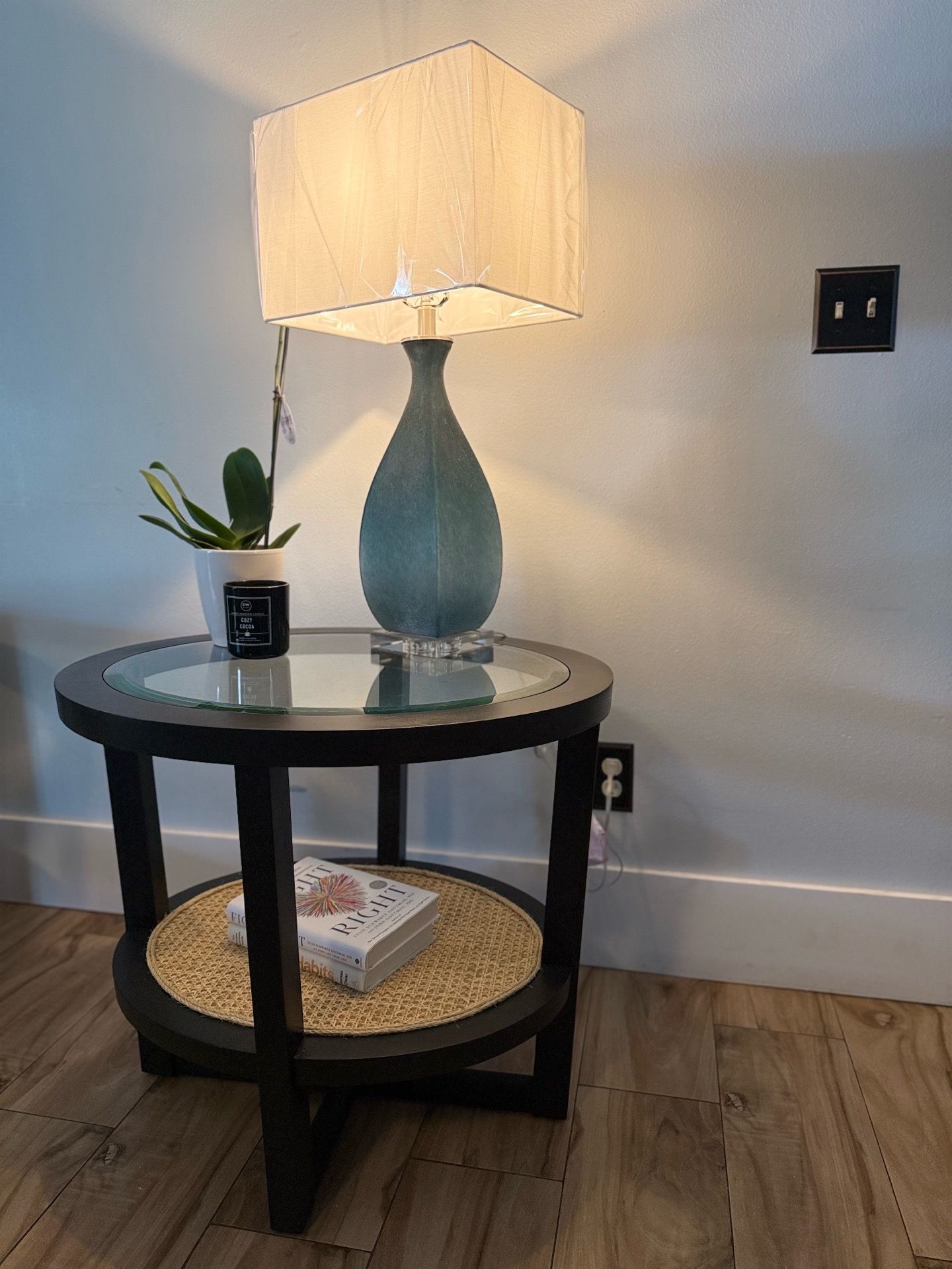 Solid Wood Can End Tables