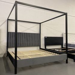 BRAND NEW CANOPY BED/ KING SIZE $475! QUEEN SIZE $425!.. YOU DONT PAY UNTIL WE DELIVER!