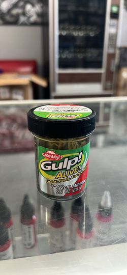Berkley Gulp! Alive! 1” Minnow Fishing Bait – Green Shiner