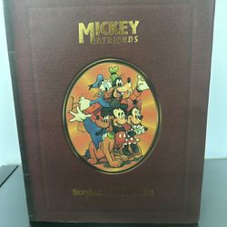 Disney Mickey And Friends Storybook Ornament Set 