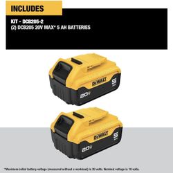 Dewalt 2 Battery Pack 