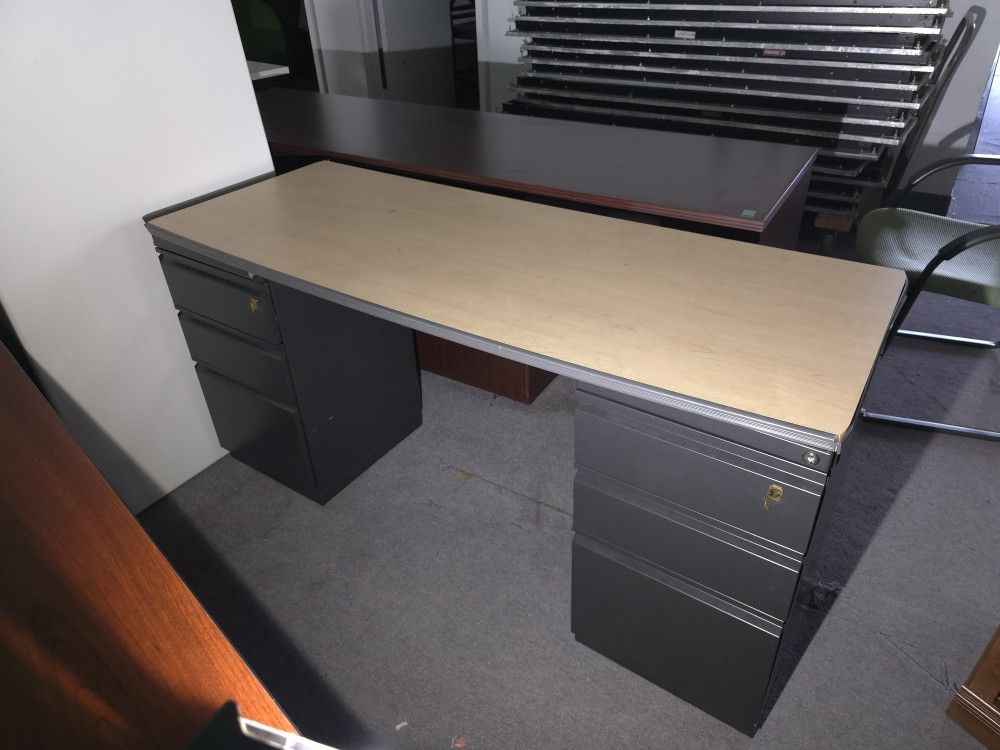 Narrow File Desk