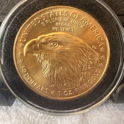 2022 American Gold Eagle 1 oz Gold Coin – BU Condition – In Capsule