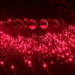 Molded Speaker Panel Suede Starlight Headliner