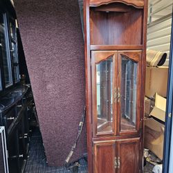 corner China cabinet