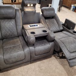 Brand New Barely Used Theater Sofa