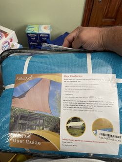 sunlax shade sail 13x20 $25