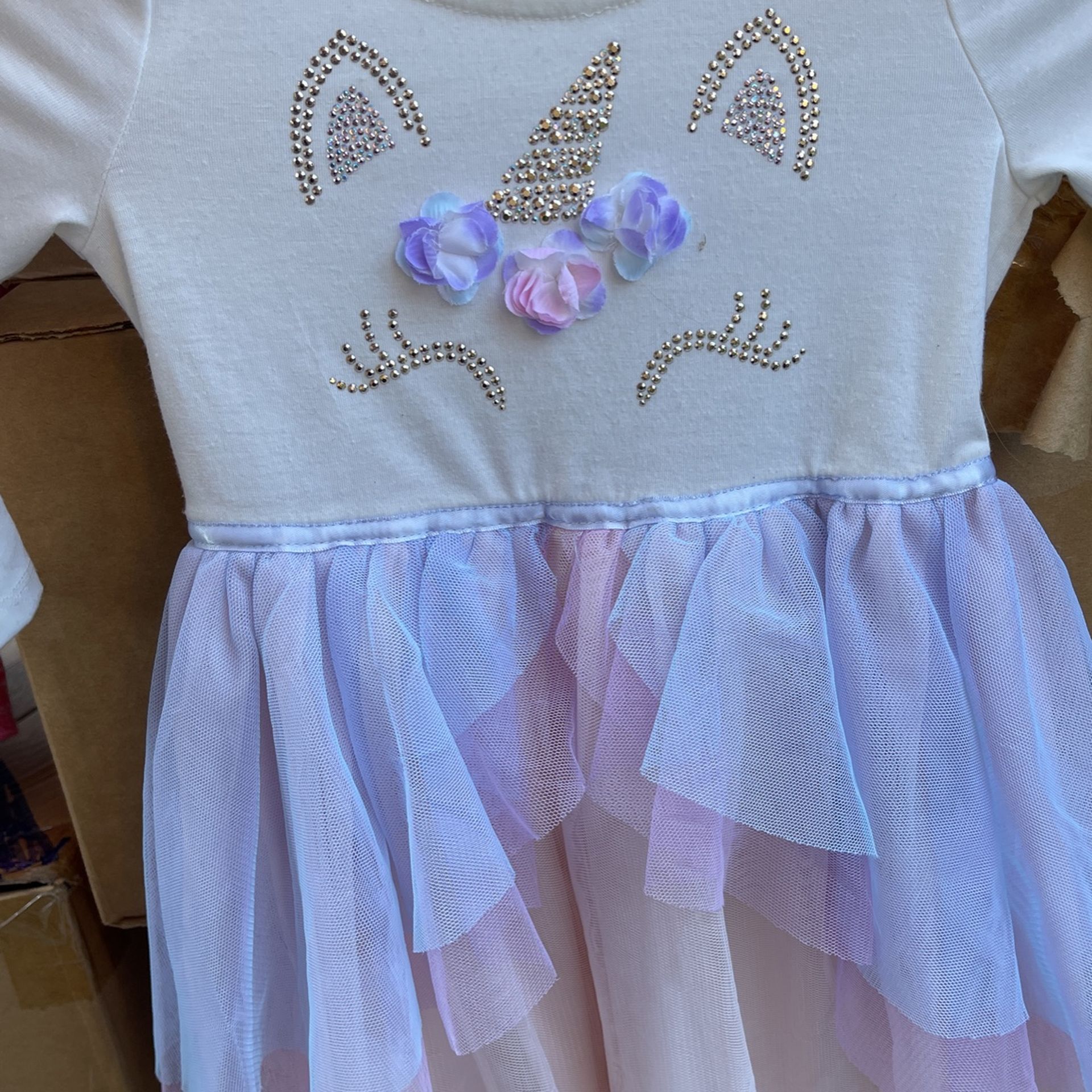 Unicorn Dress Size 5t