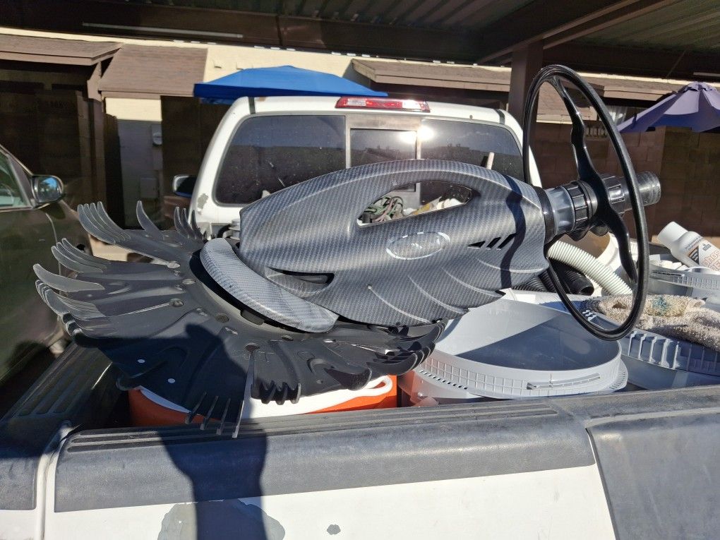 Pool Vacuum. Pool Cleaner. Swimming Pool Vac.