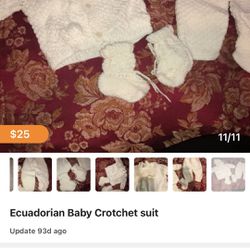 Crotchet Baby Clothes