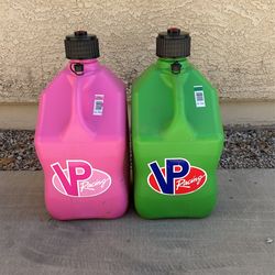 5 Gallon Gas Tank Gas Can Plastic Bottles VP Racing