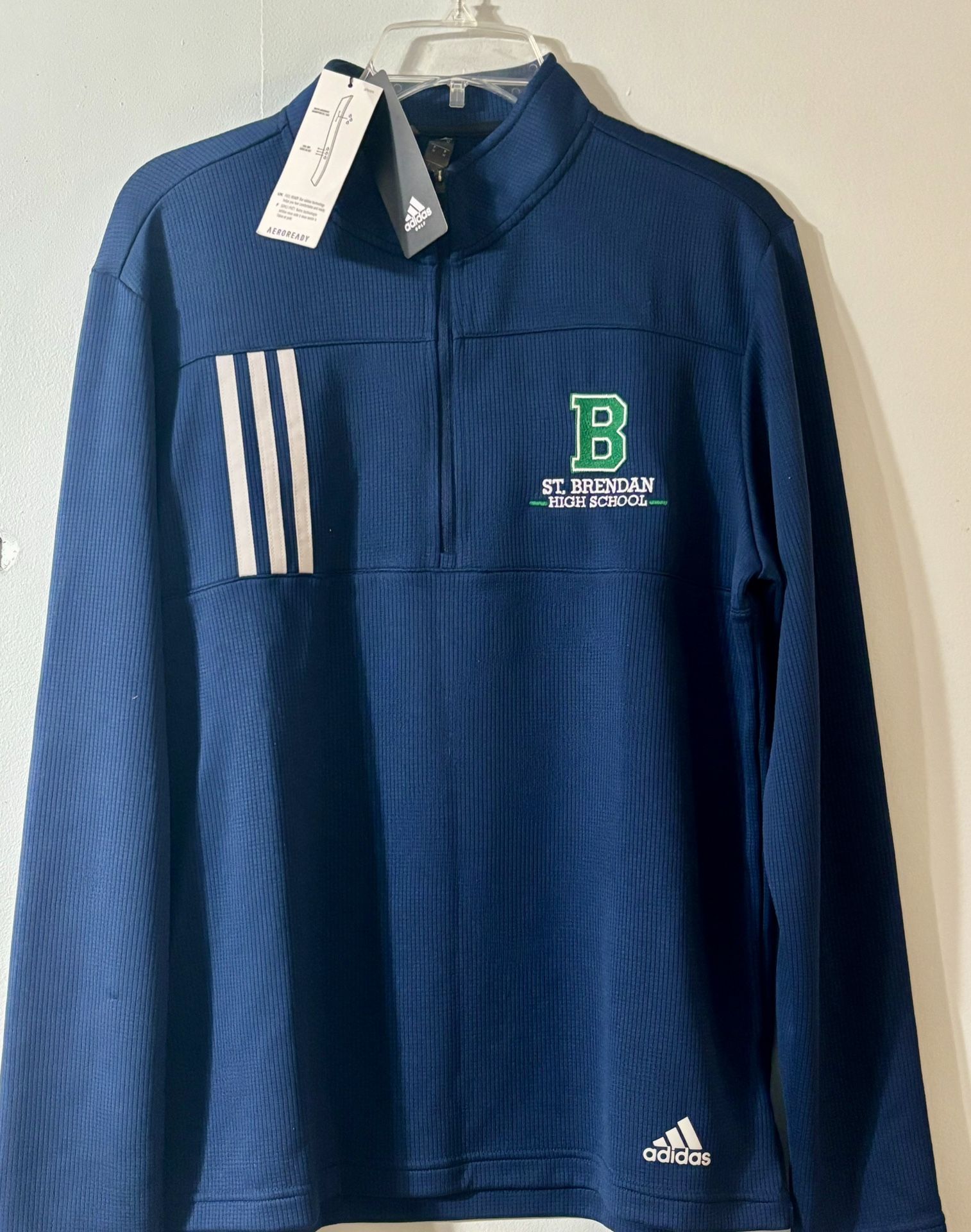 Sr. Brendan High School Adidas Quarter Zip Jacket