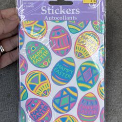 Vintage Easter Egg Sticker Pack