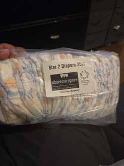 FREE Size 2 only 4 left Diapers 25-Count Pack