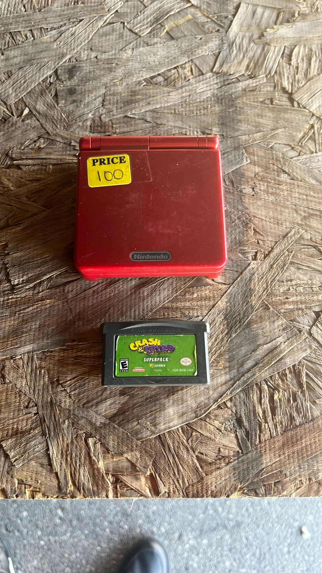 Game Boy With Game
