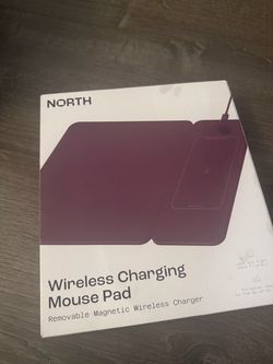 Mouse pad and wireless phone charger