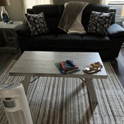 Recliner Sofa And Chair And Coffee End Tables