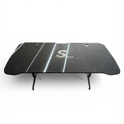 Gaming Desk / Office With Full Coverage Mouse Pad 