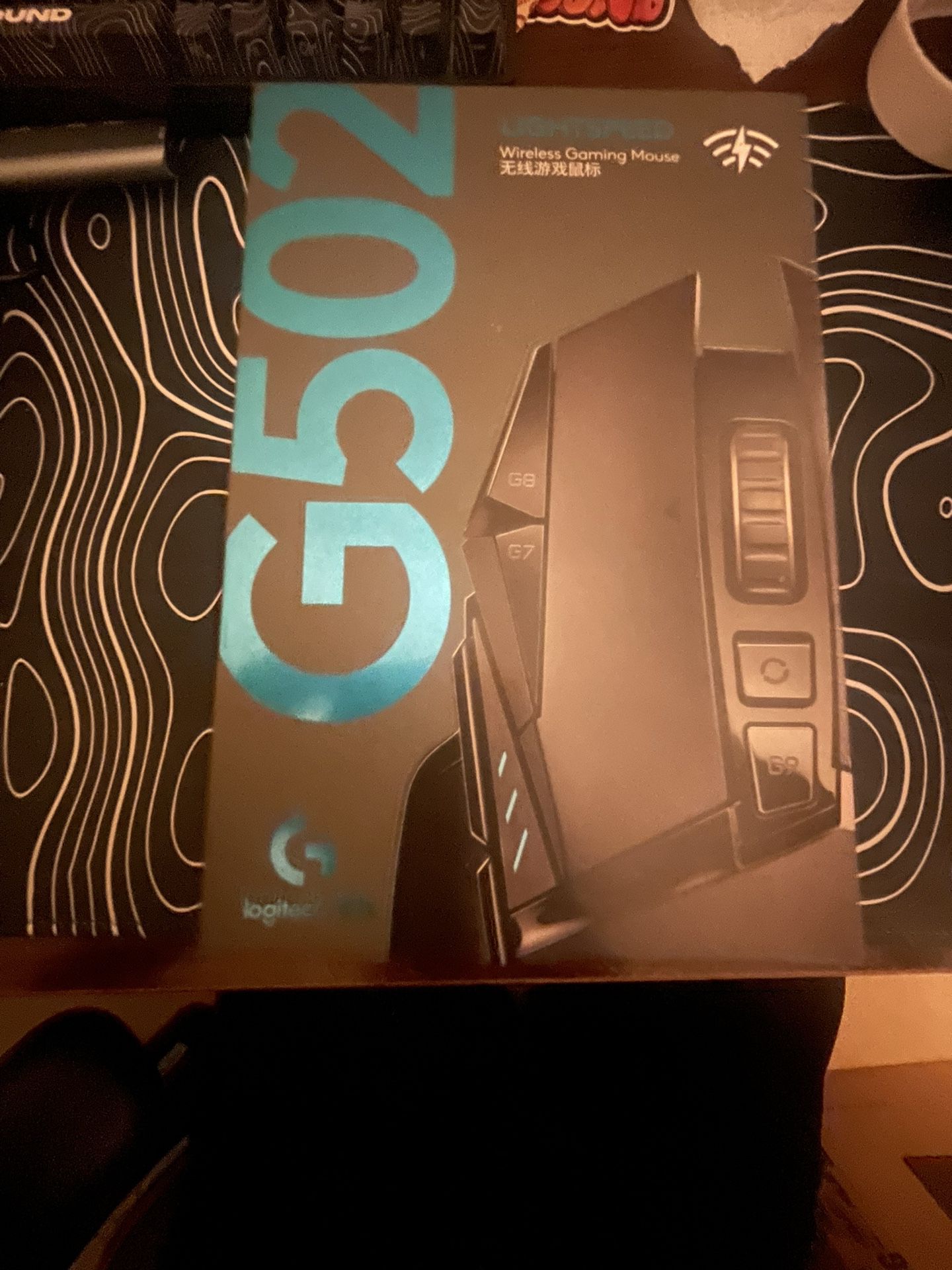 Logitech G502 Lightspeed Wireless Gaming Mouse with Hero 25K Sensor