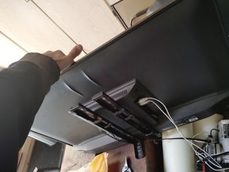 TV with wall stand