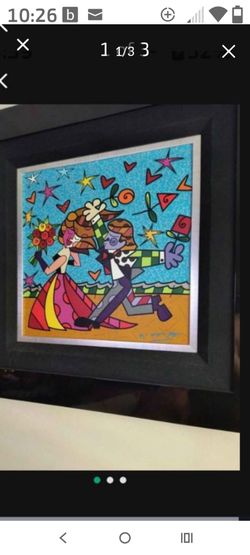 LOVE IN THE PARK - Limited Edition Romero Britto