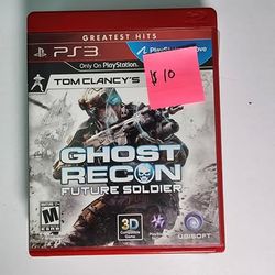 Tom Clancy's Ghost Recon: Future Soldier Greatest Hits – PS3, Like New