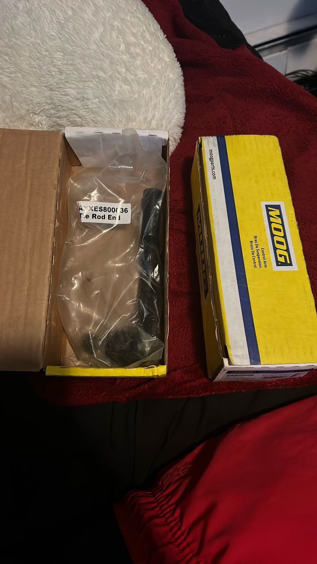 Moog Left And Right Tie Rods Purchased For Kia 2009