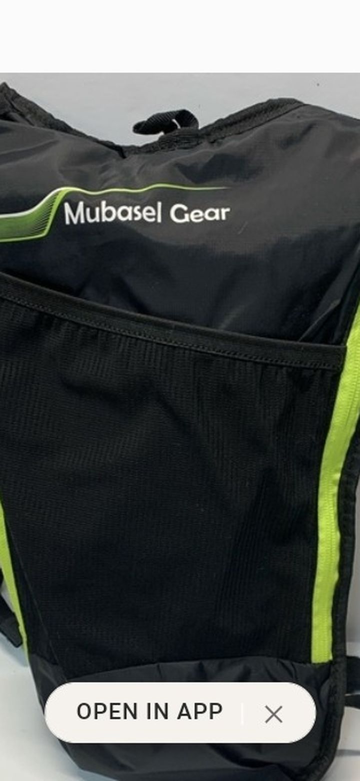 Mubasel Gear Hydration Backpack Pack w/ 2L Bladder