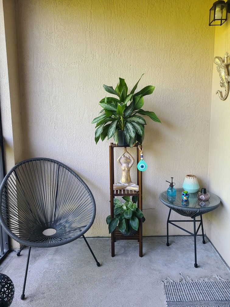 3-Piece Gray Acapulco Patio Set