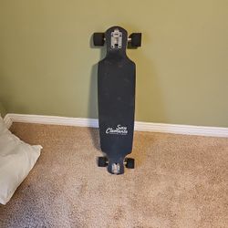 San Clemente longboard w/upgraded bearings (worth abt $95)