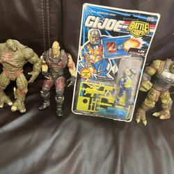 Hulk/GI Joe action figures