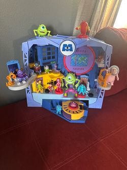 Monsters, Inc. factory  playset with multiple figures