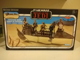 2019 HASBRO Star Wars The Vintage Collection ROTJ TATOOINE SKIFF NIB