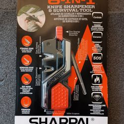SHARPAL 6 in 1 Tool Sharpener & Survival Tool