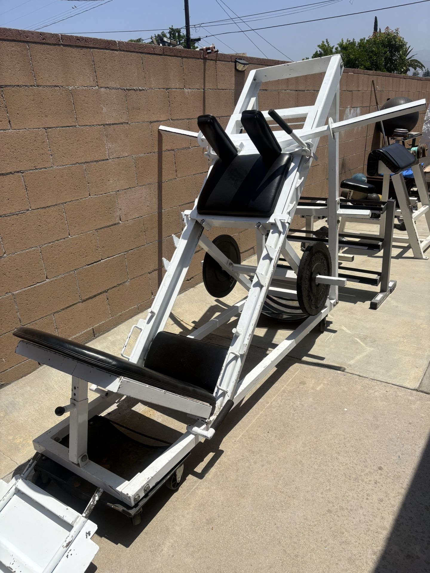 Commercial Grade  Leg Press /hack Squat Combo Machine 