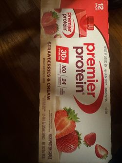 Premier Protein Strawberries & Cream Shakes 12-Pack