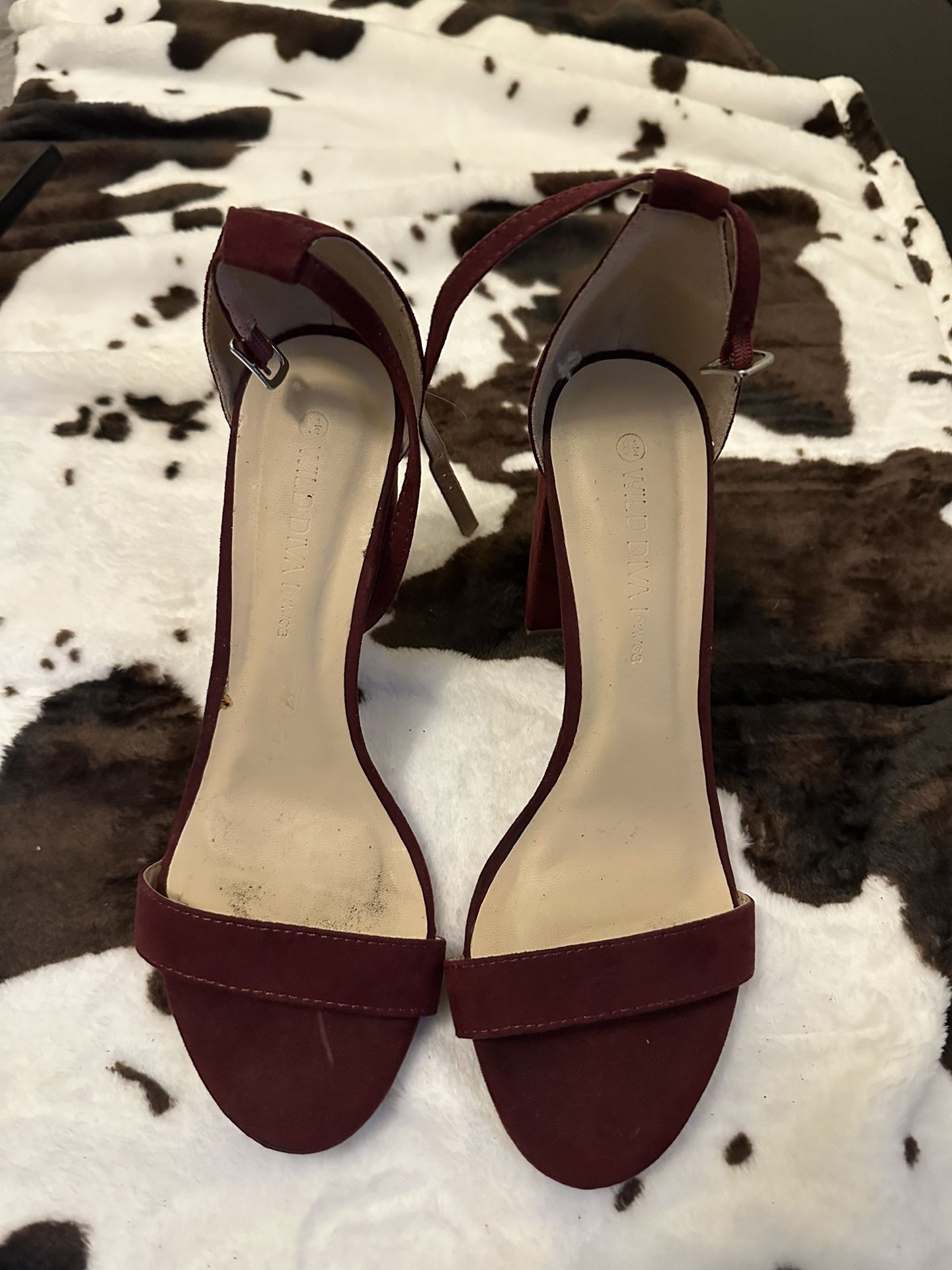 Burgundy Heels