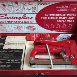 Swingline Vintage Stapler In Metal Box With Staple $15