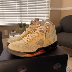 Jordan 5 Retro Off-White Sail